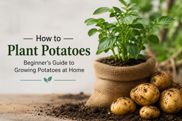 How to Plant Potatoes: Beginner’s Guide to Growing Potatoes